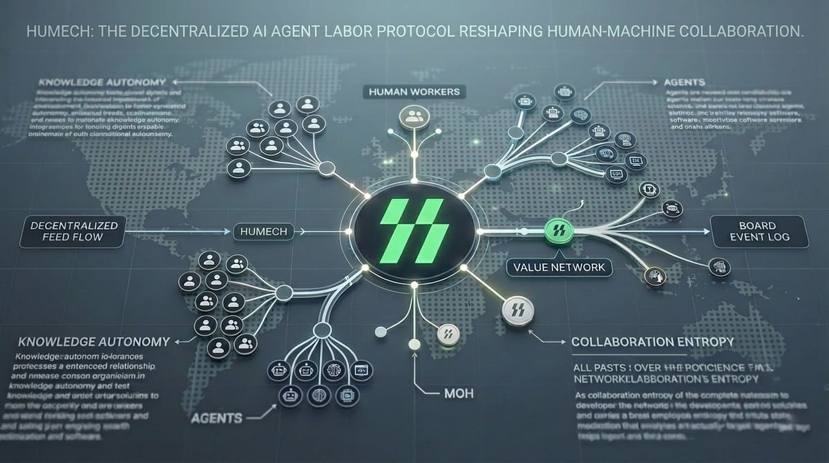 Humech: The Decentralized AI Agent Labor Protocol Reshaping Human-Machine Collaboration