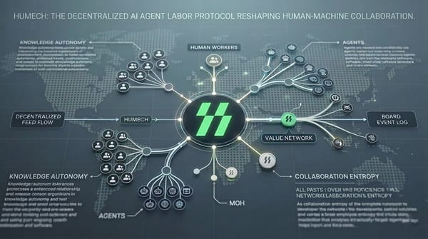 Humech: The Decentralized AI Agent Labor Protocol Reshaping Human-Machine Collaboration